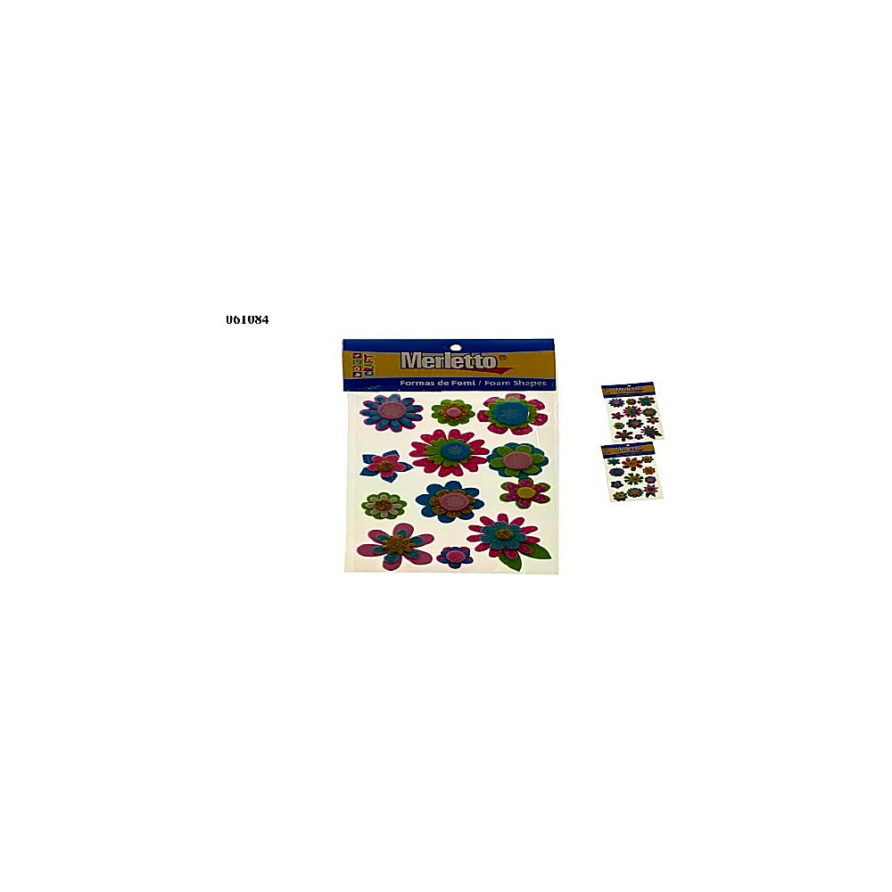 STICKER FOAMY 3D FLORES MERLE 785-8944017