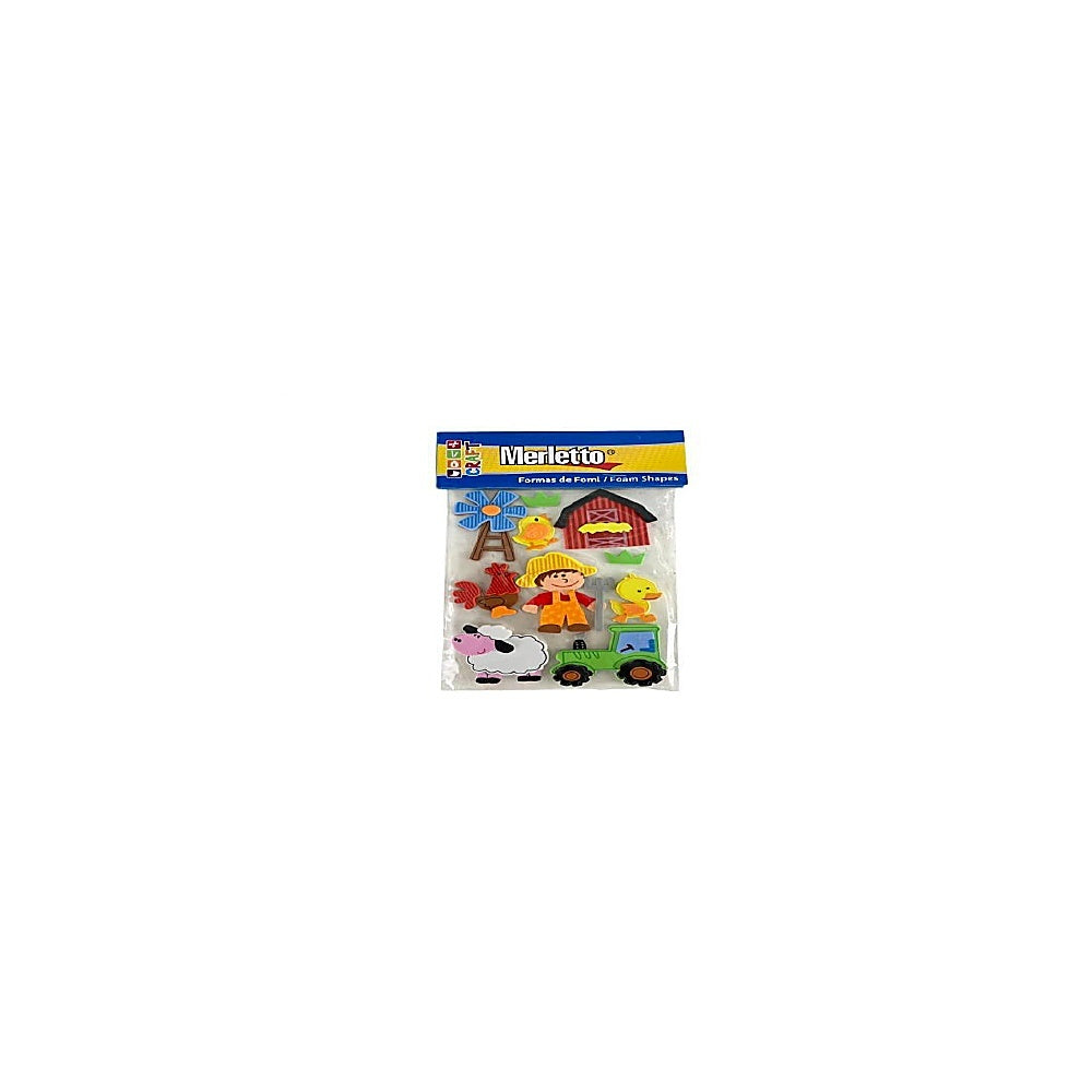 STICKER FOAMY 3D GRANJA MERL 785-8944022