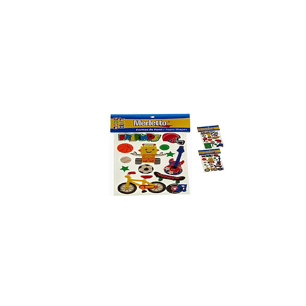 STICKER FOAMY 3D DEPORTE MER 785-8944025