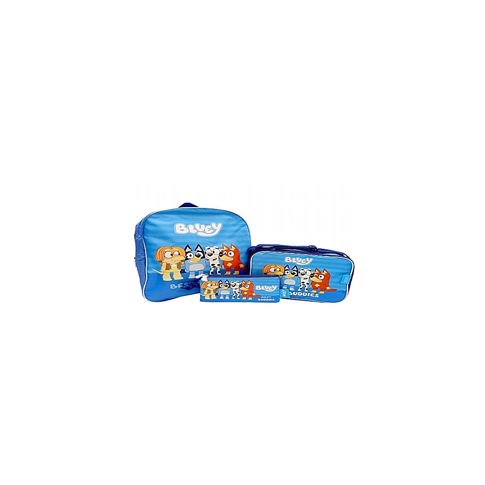 MOCHILA 16PLG COMBO 3PCS BLUE DXA-BLU-P2351