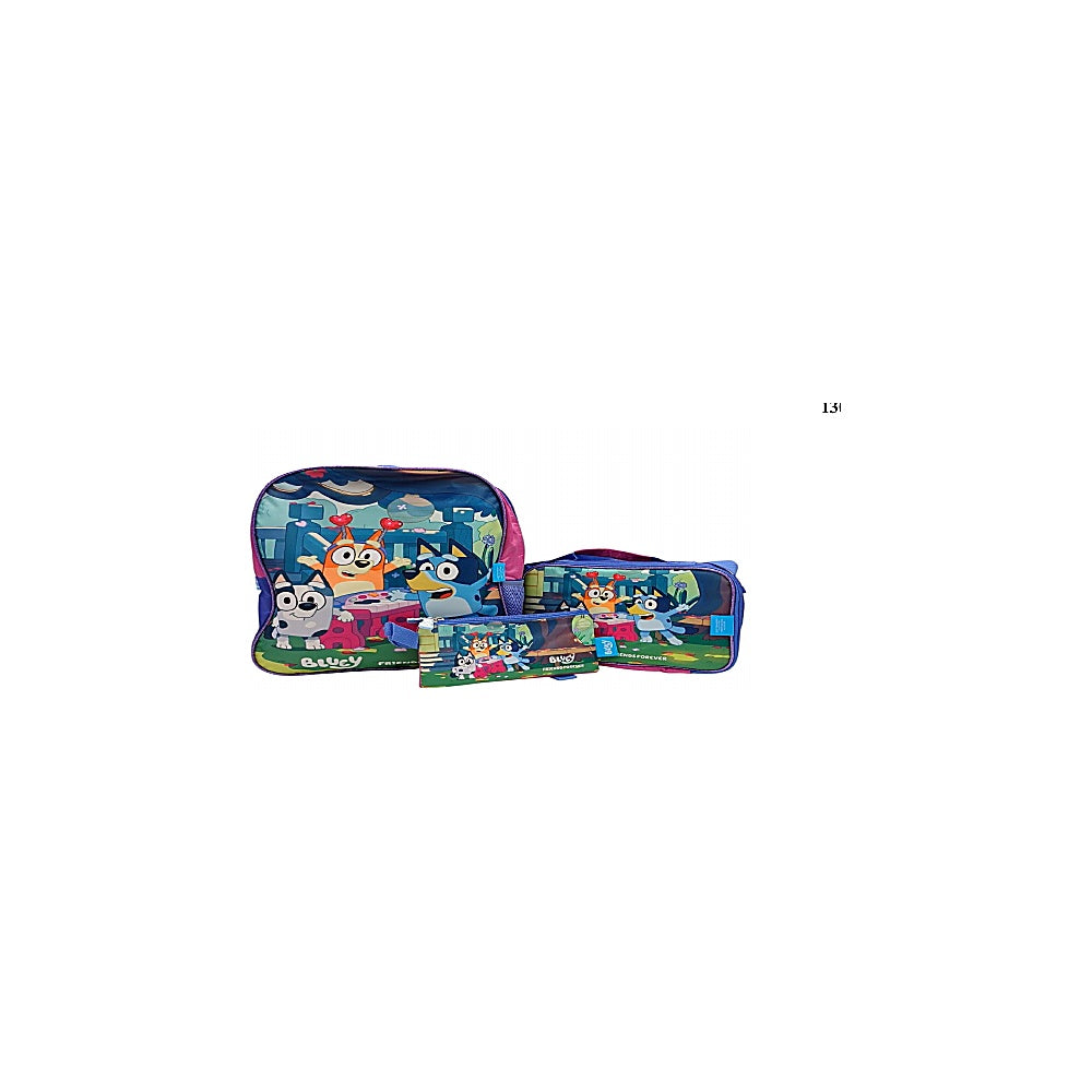 MOCHILA 16PLG COMBO 3PCS BLUE 444444 DXA-BLU-P2381