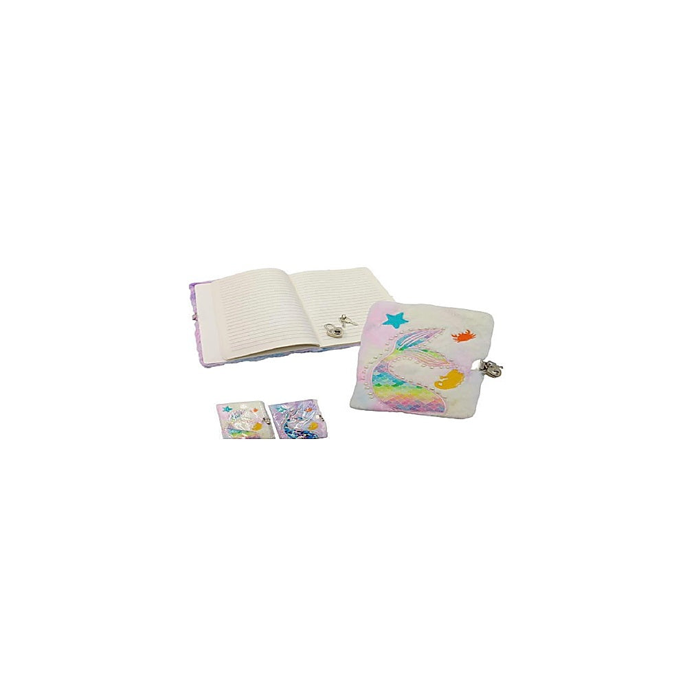 LIBRETA PELUSA SIRENA 22X16CM R6358
