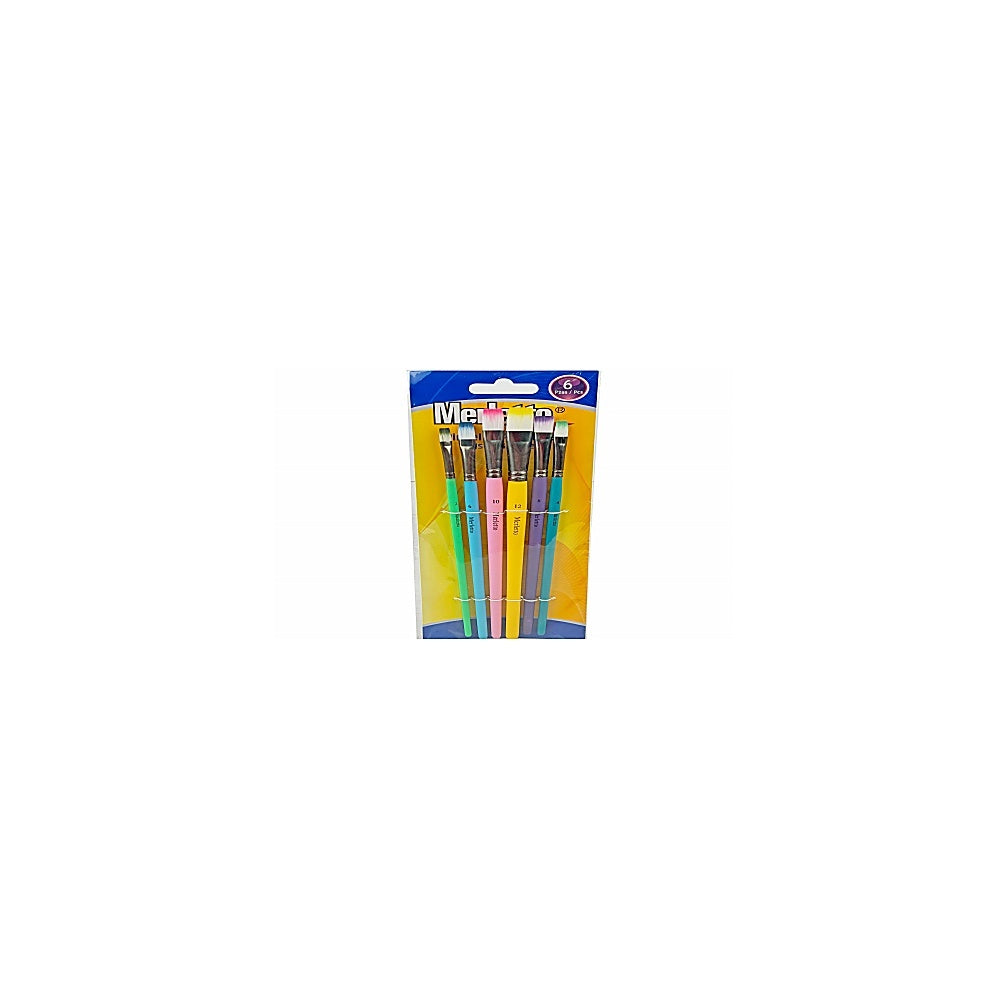 PINCELES 6PCS PLANOS NEO MERL 780-1594194