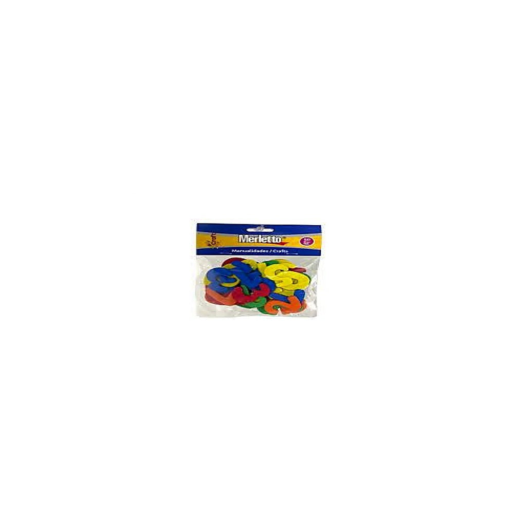 STICKERS FOAMI 50PCS MERLETTO 785-4633873
