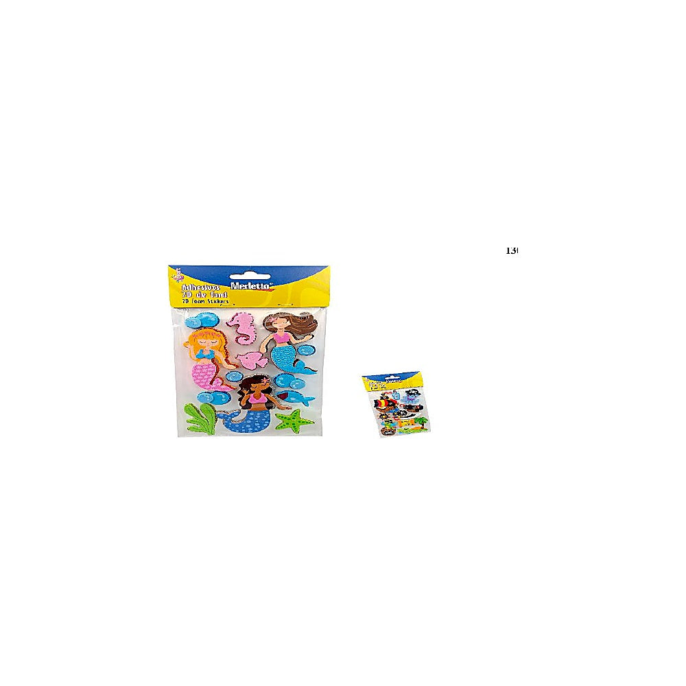 STICKER FOAMI 3D SIRENA-PIRATA 785-8944088