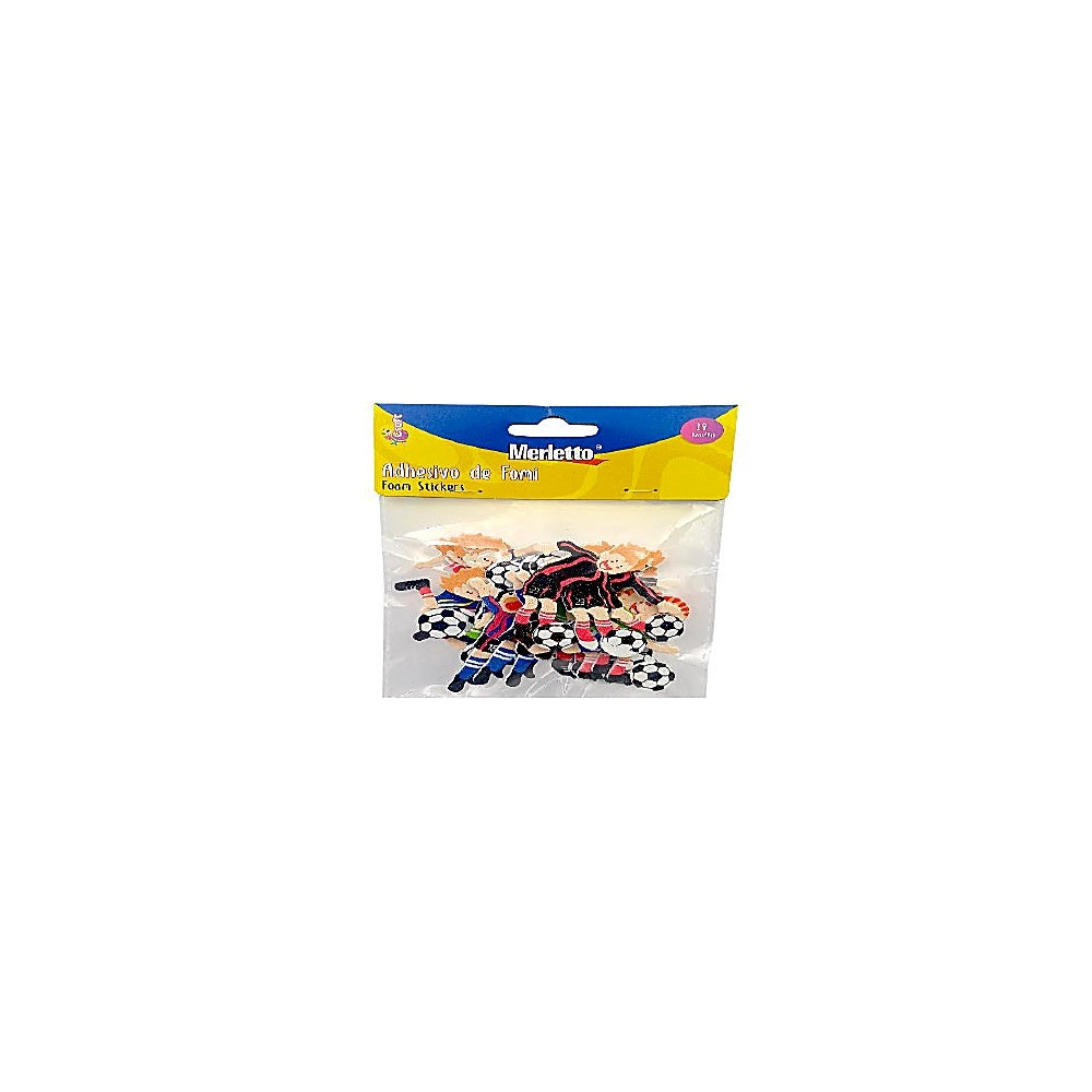 STICKER FOAMI 18PCS FUTBOL ME 785-8944110