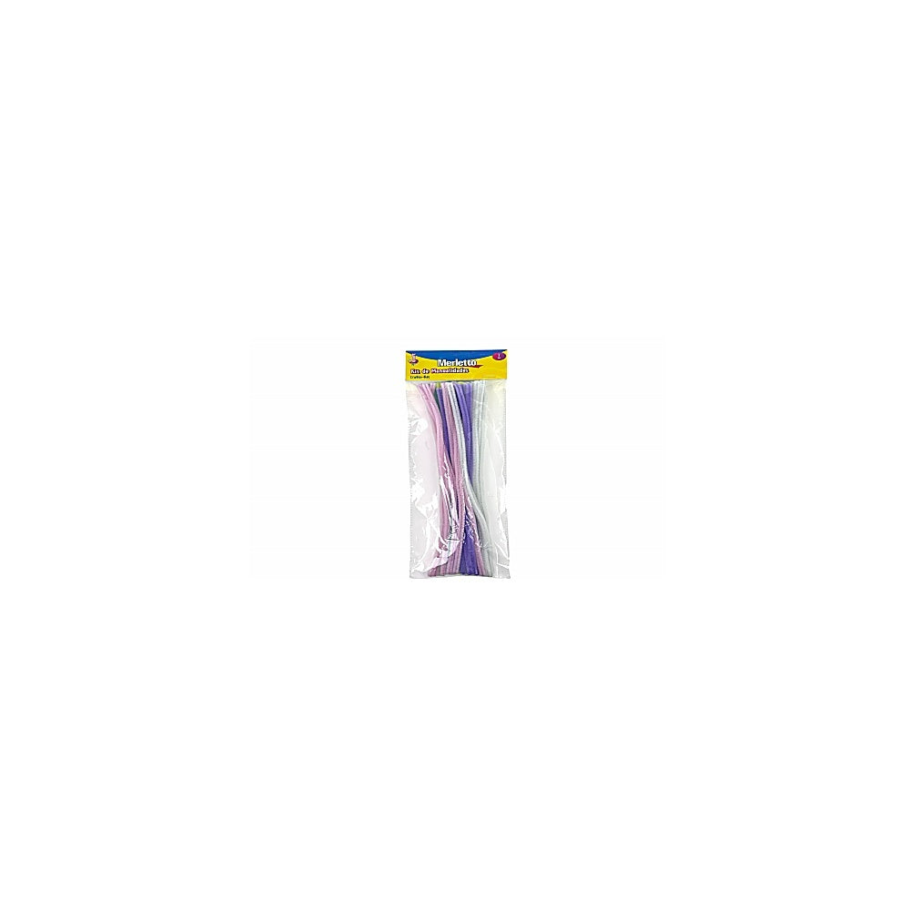 CHENIL 30PZAS 6MMX30CM PASTEL 785-6384231