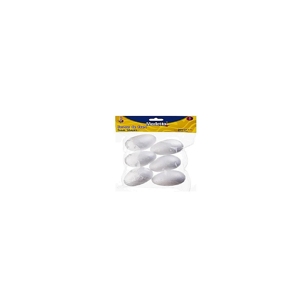 FORMA DE FOAM 6PZAS OVALADA 785-9162960