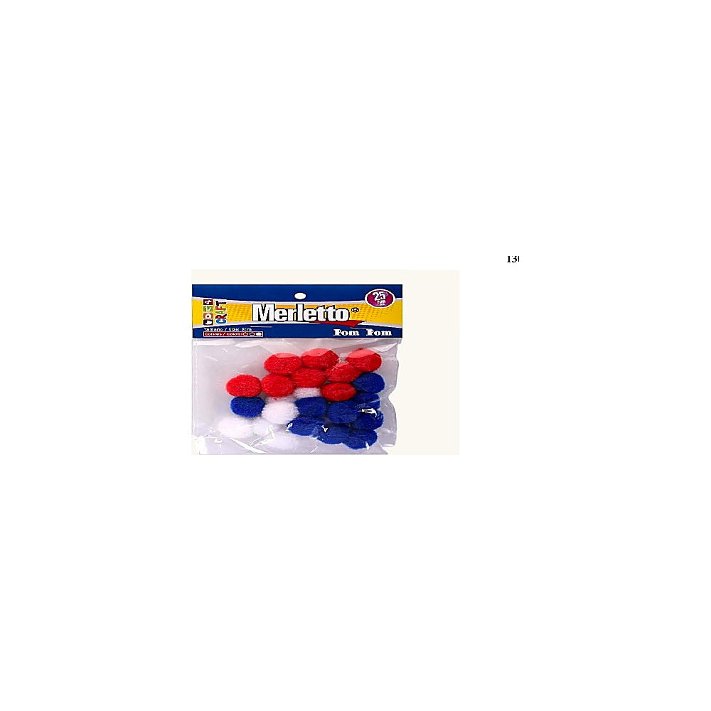 POMPONES 5PZAS BOLAS MERLET 785-6383024