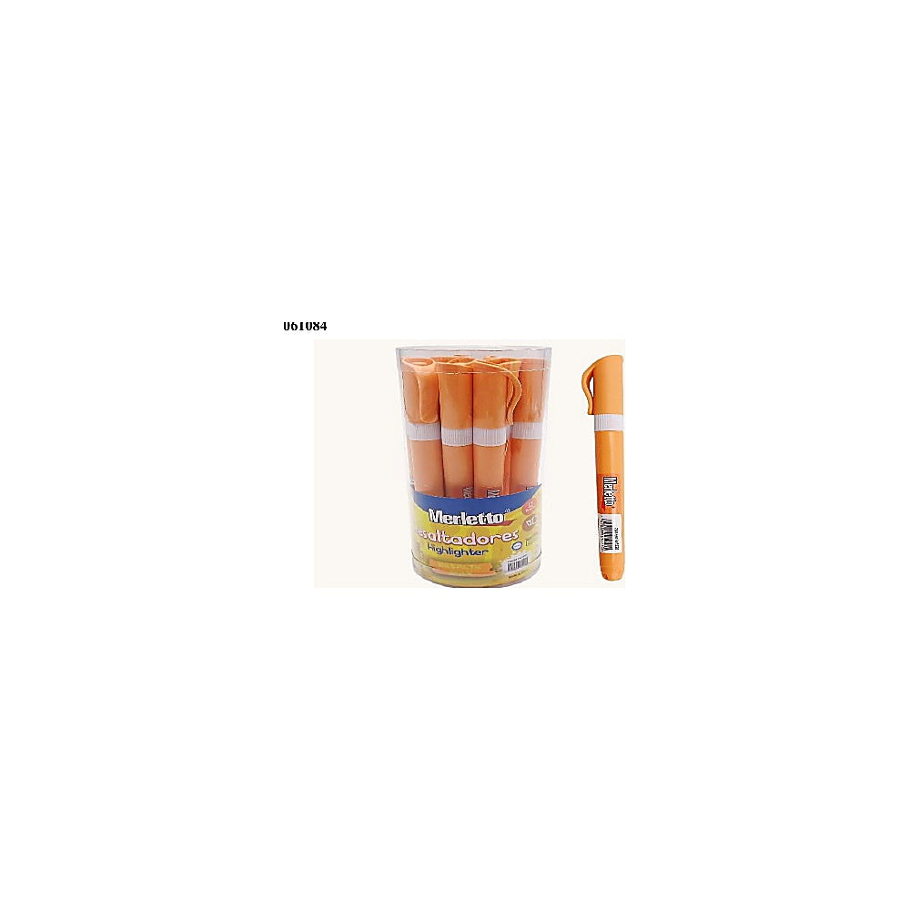 RESALTADOR 12PCS NARANJA PAS 780-591444226