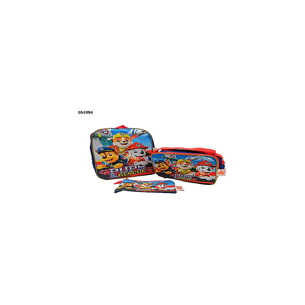MOCHILA 14PLG COMBO 3PCS PAW XXA-PW-P4611