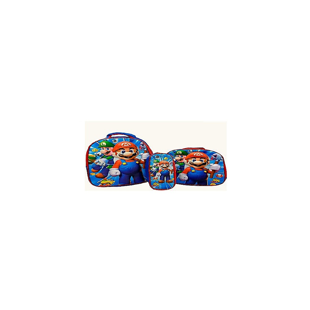 MOCHILA 12PLG COMBO 3D MARIO 3D12B08