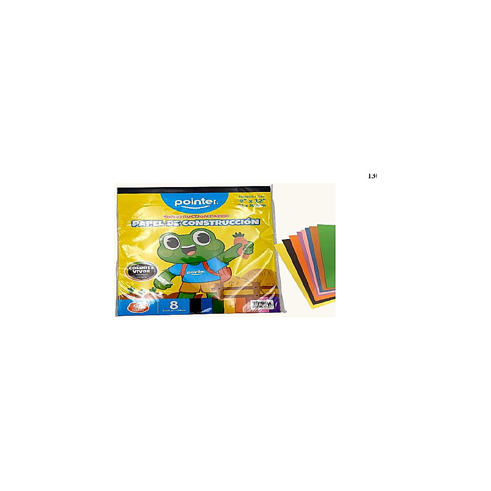 PAPEL CONSTRUCCION 96PAG 9X12 CON-912-96