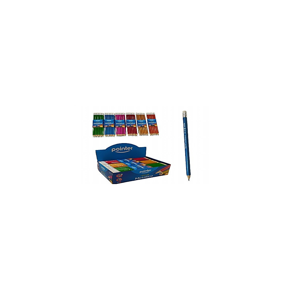 LAPIZ DE CARBON HB 2 POINTER M MHB-6