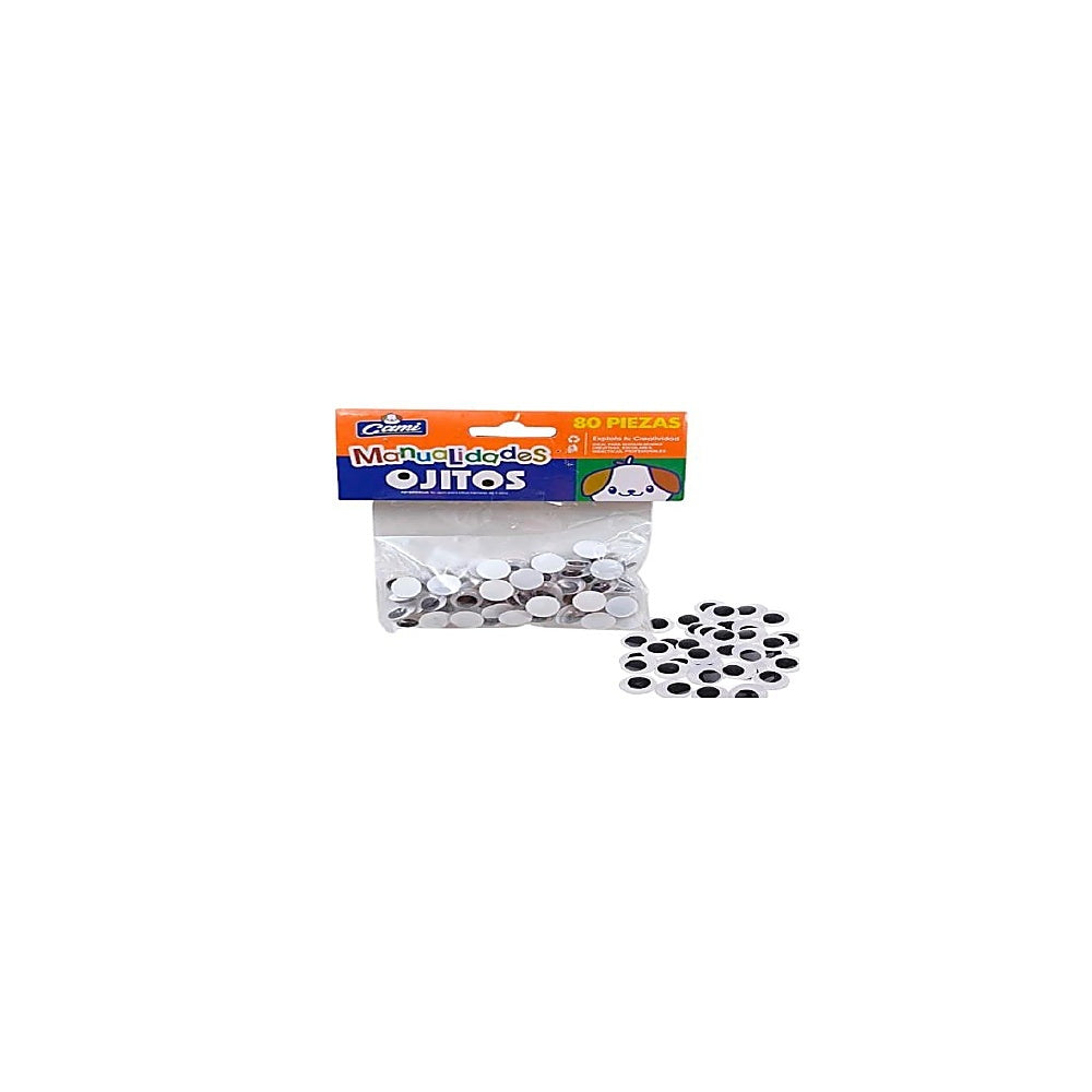 OJITOS MOVILES CAMI 80PCS 12MM R4210/CM5026