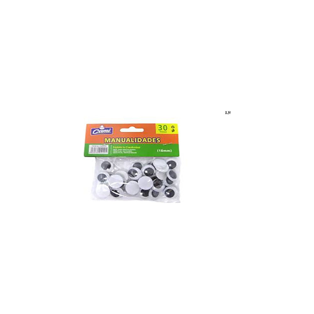 OJITOS MOVILES CAMI 30PCS 18MM R4209/CM5025