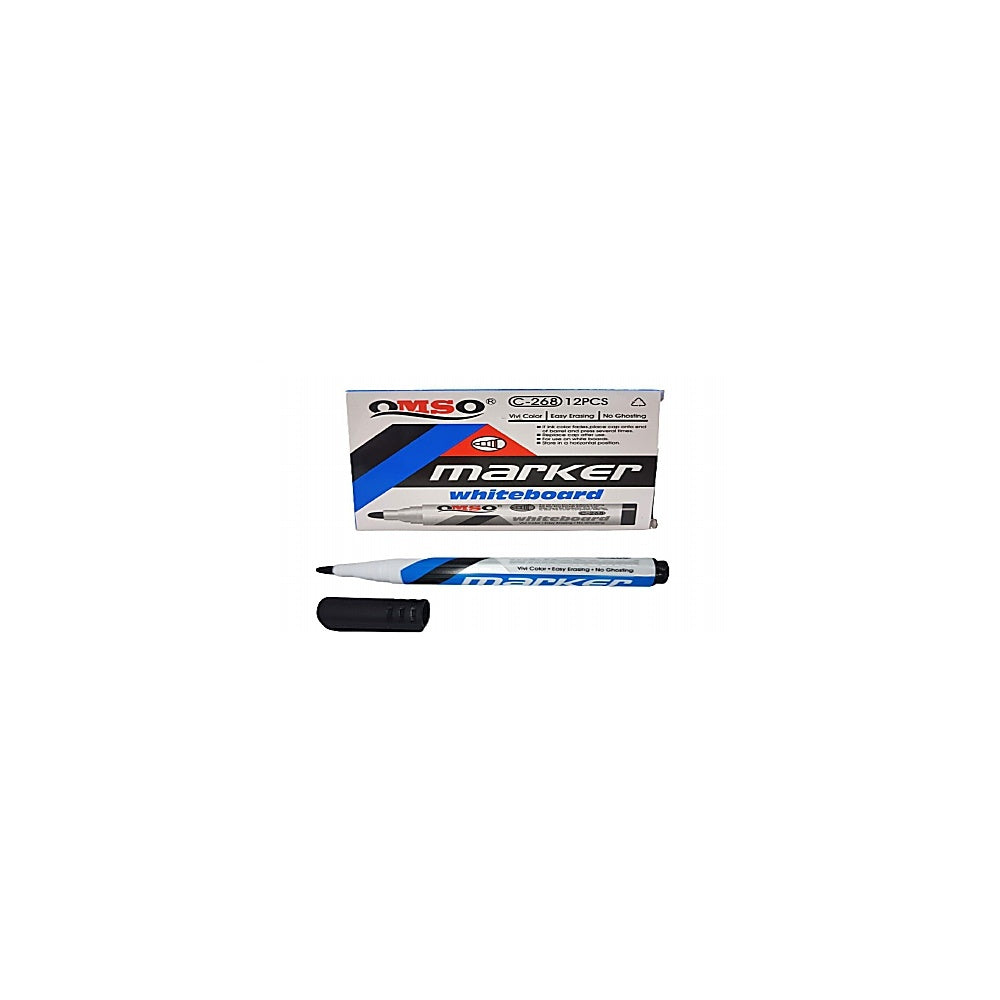 MARCADOR PÍZARRA OMSO NEGRO R4225