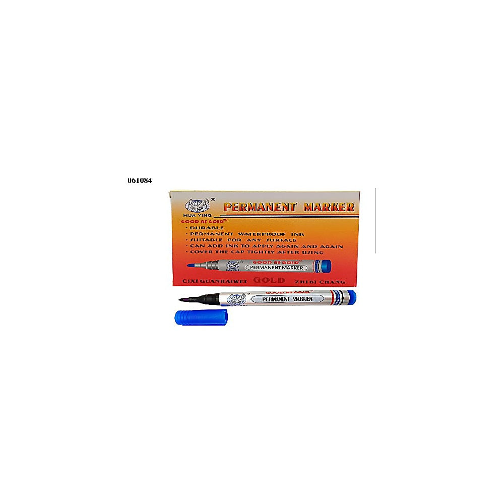 MARCADOR PUNTA FINA AZUL 6081 R4228