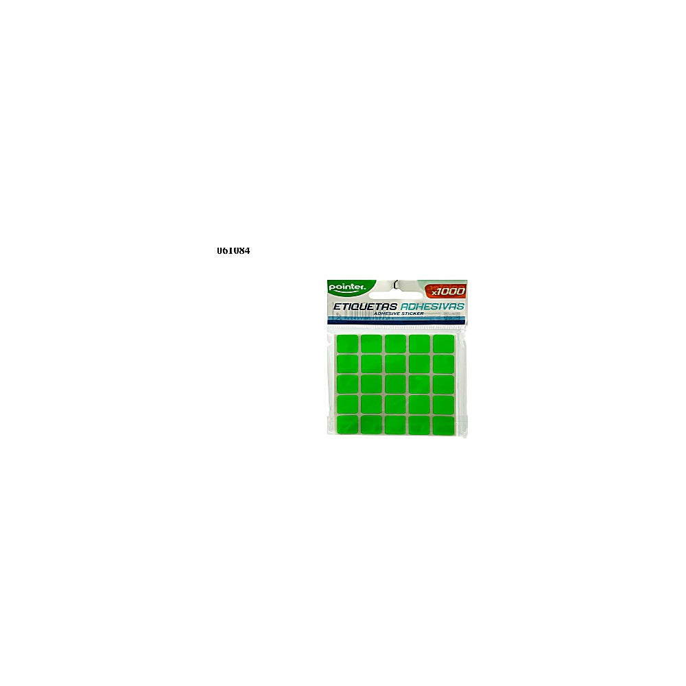 ETIQUETAS PRECIO POINTER VERD FF-P40-GN
