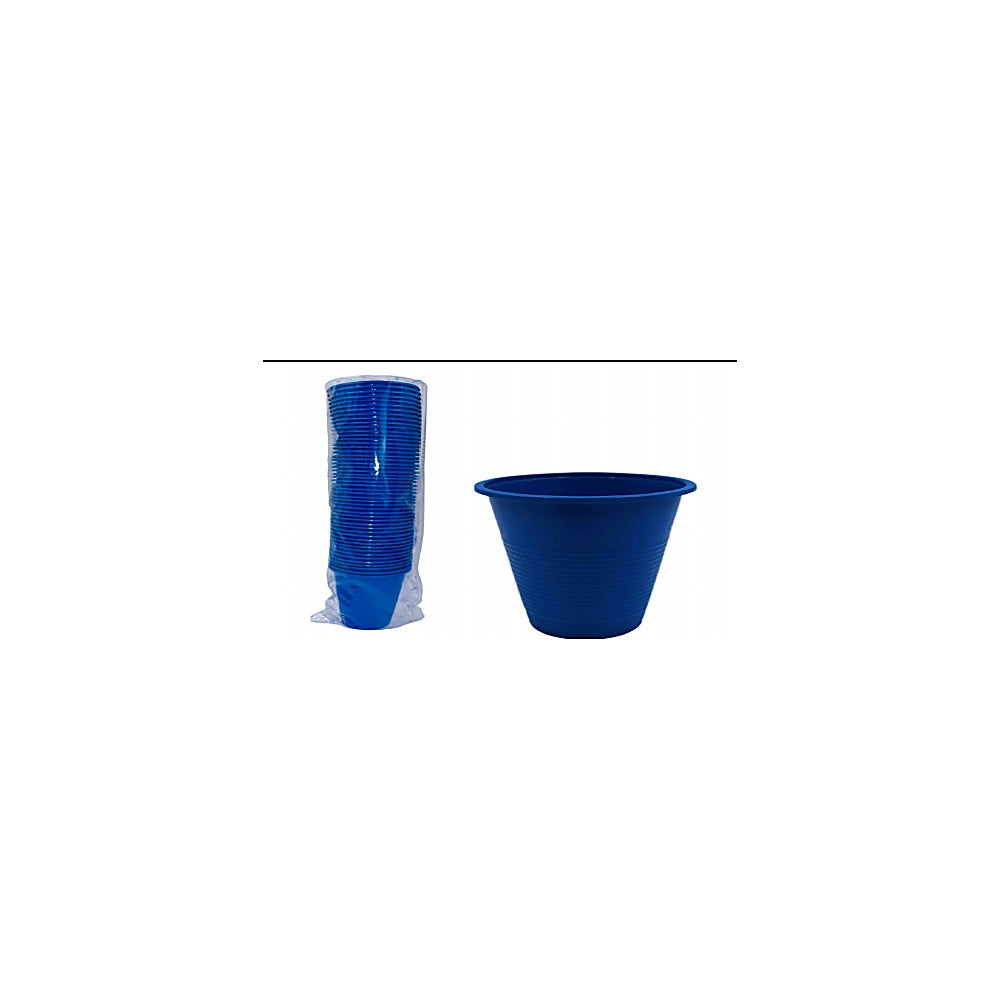 VASOS 200ML 50PCS AZUL OSCURO R4410-DB