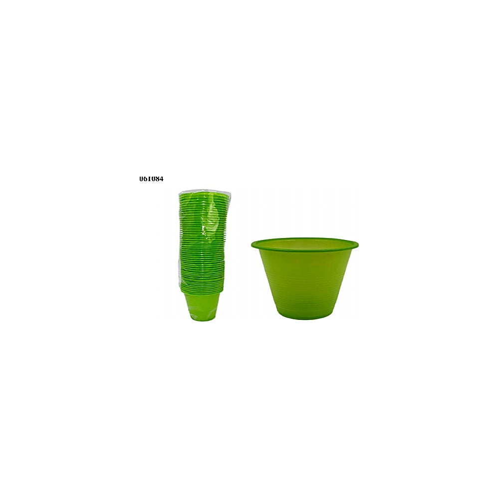 VASOS 200ML 50PCS VERDE CLARO R4410-G