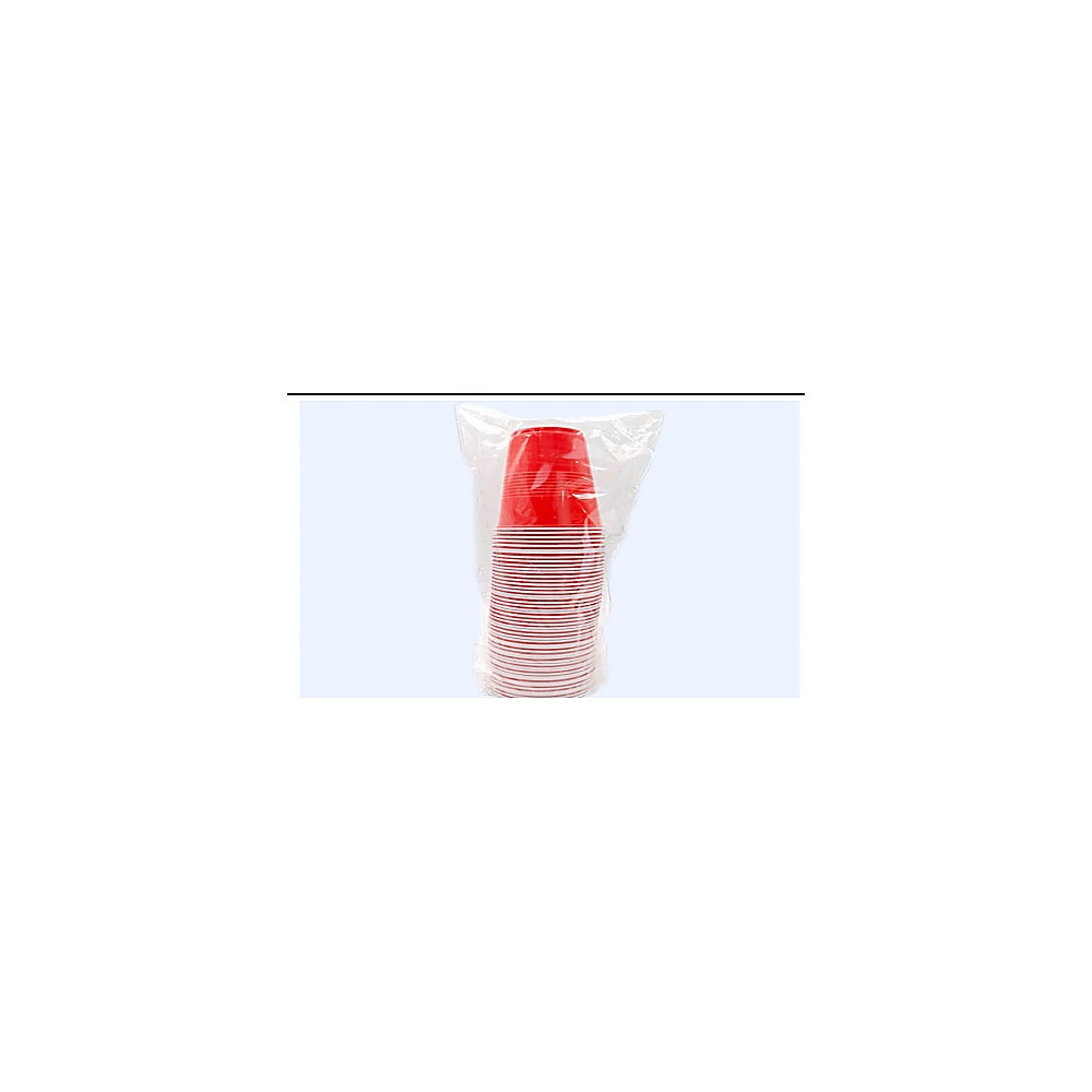 VASOS 300ML 50PCS ROJO R4411-R