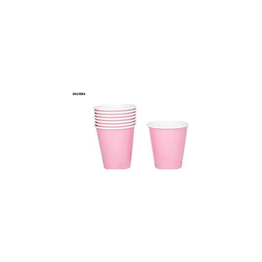 VASOS CUMPLEAÑOS 10PCS ROSAD R3596-P