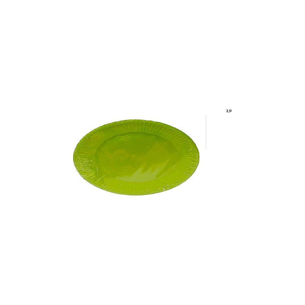 PLATOS CUMPLEAÑOS 10PCS VERD R3599-LG