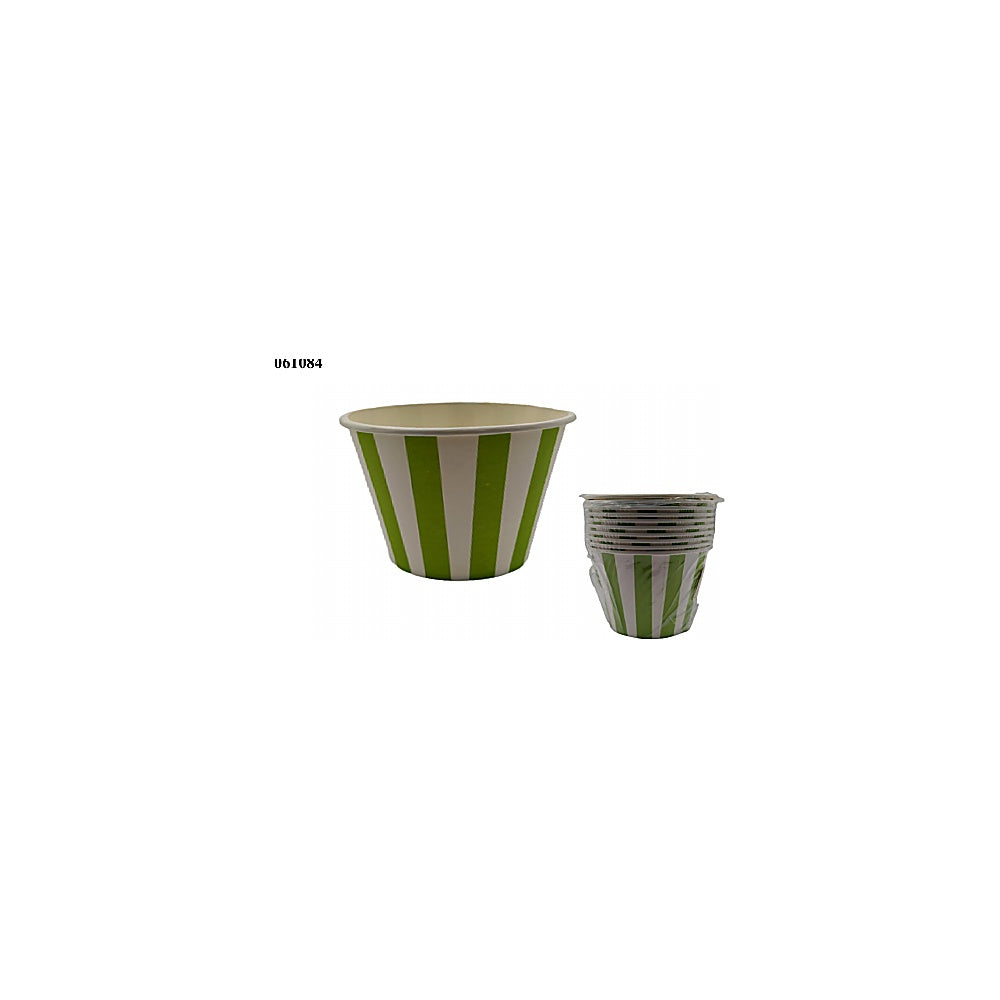 VASO CUMPLEAÑOS RAYAS 10-1 VE R3984-G