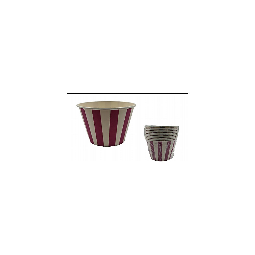 VASO CUMPLEAÑOS RAYAS 10-1 M R3984-PU