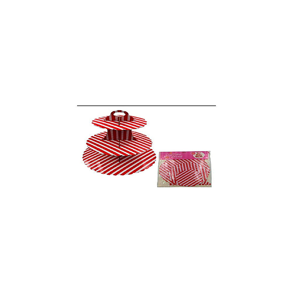 BASE CUPCAKE RAYAS ROJO R3994-R