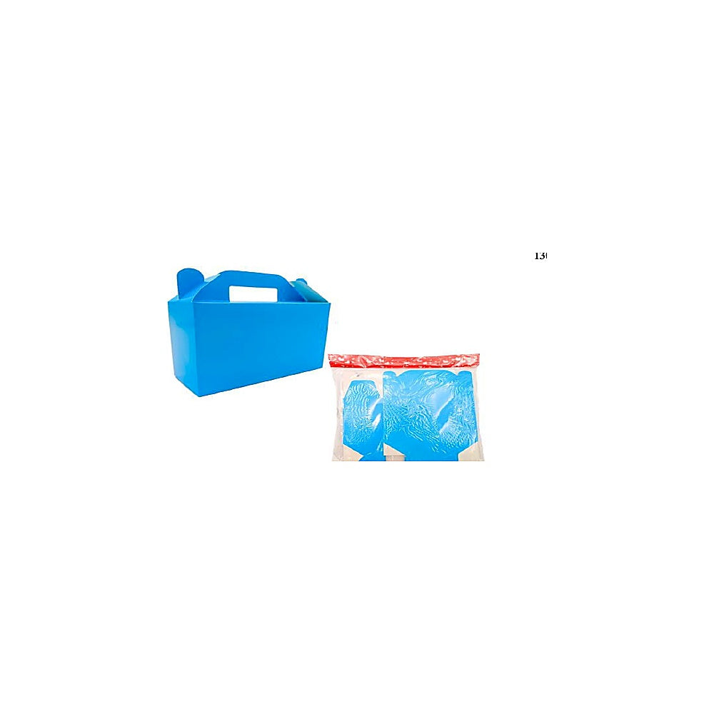 CAJITAS CUMPLEAÑOS 10PCS AZUL R3836-B