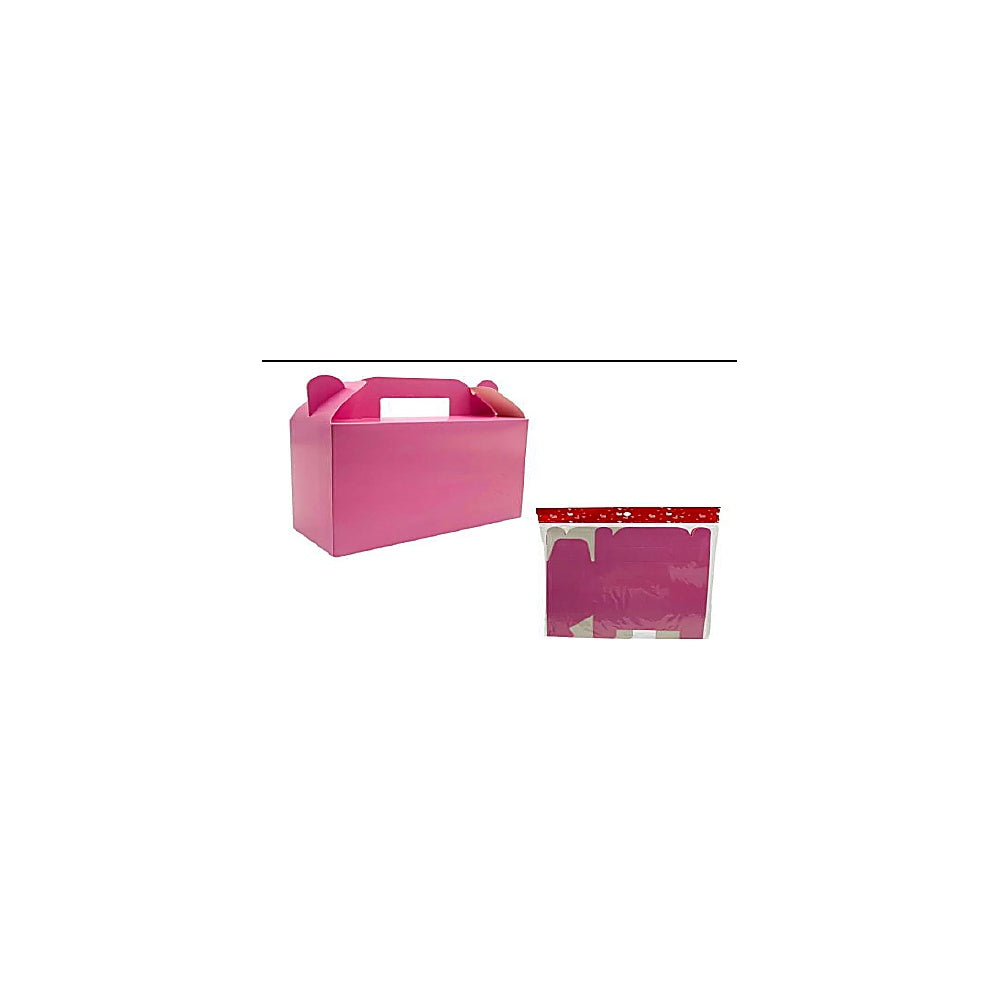 CAJITAS CUMPLEAÑOS 10PCS ROSA R3836-P