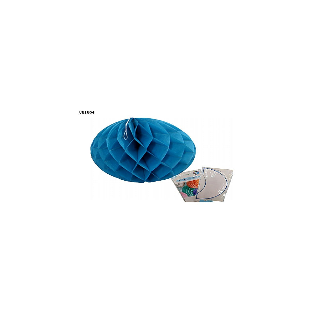 POMPONES REDONDOS 20CMS AZU R3813-B