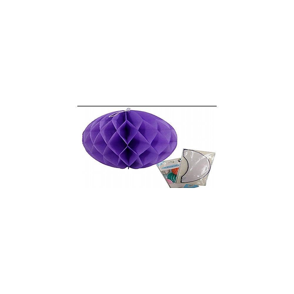 POMPONES REDONDOS 20CMS MOR R3813-PU