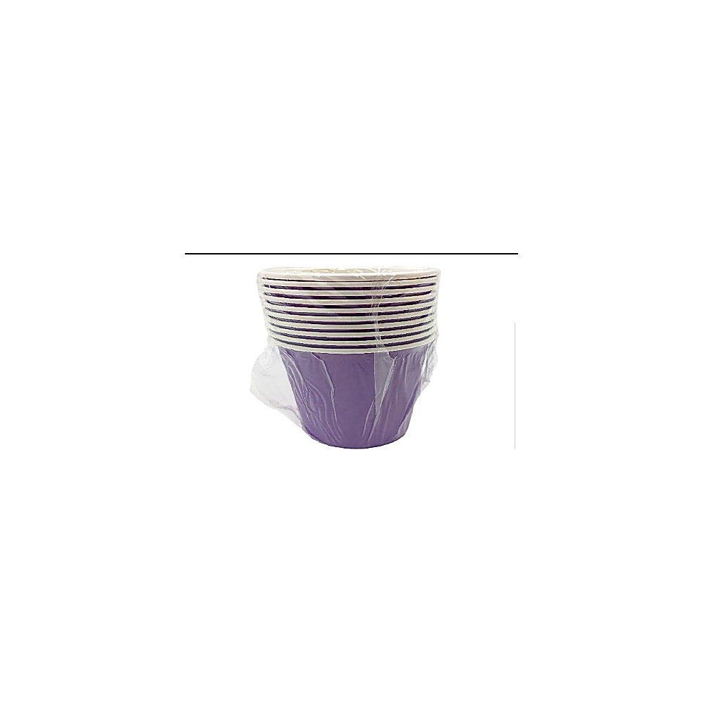 VASOS CUMPLEAÑOS 10PCS MORA R3596-PU