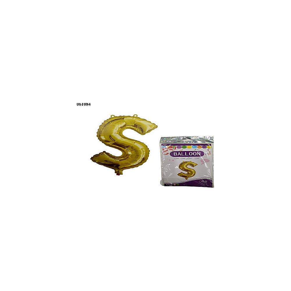 GLOBO 16 PULG LETRA S R3794-16-S