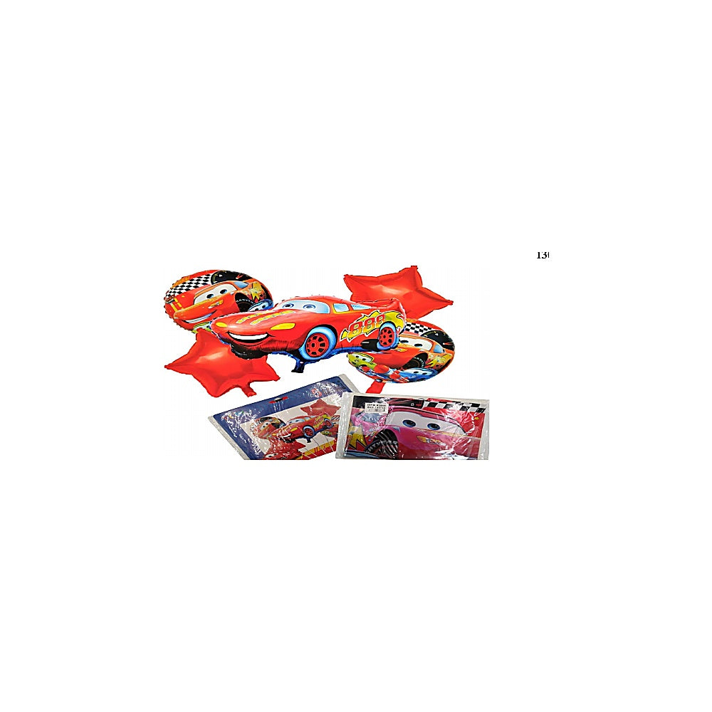 GLOBOS 5PCS CARS R3868