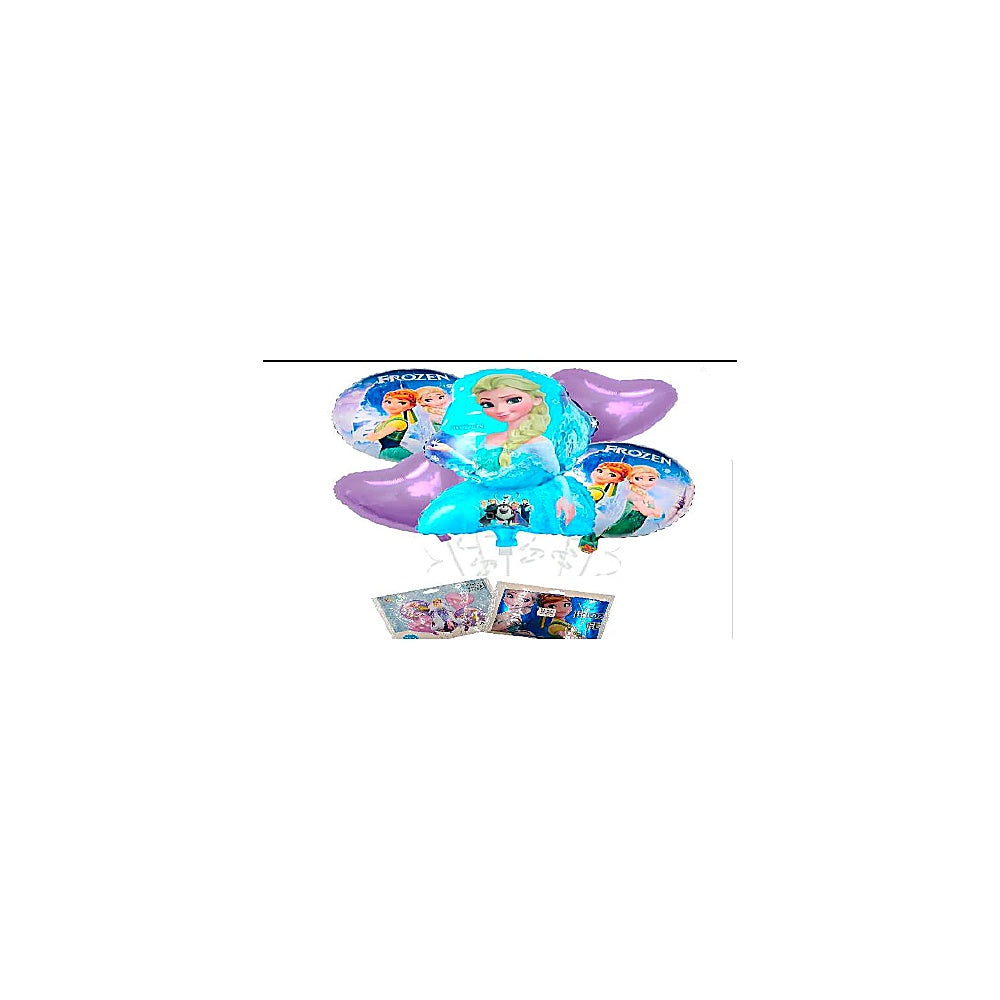 GLOBOS 5PCS FROZEN R3872