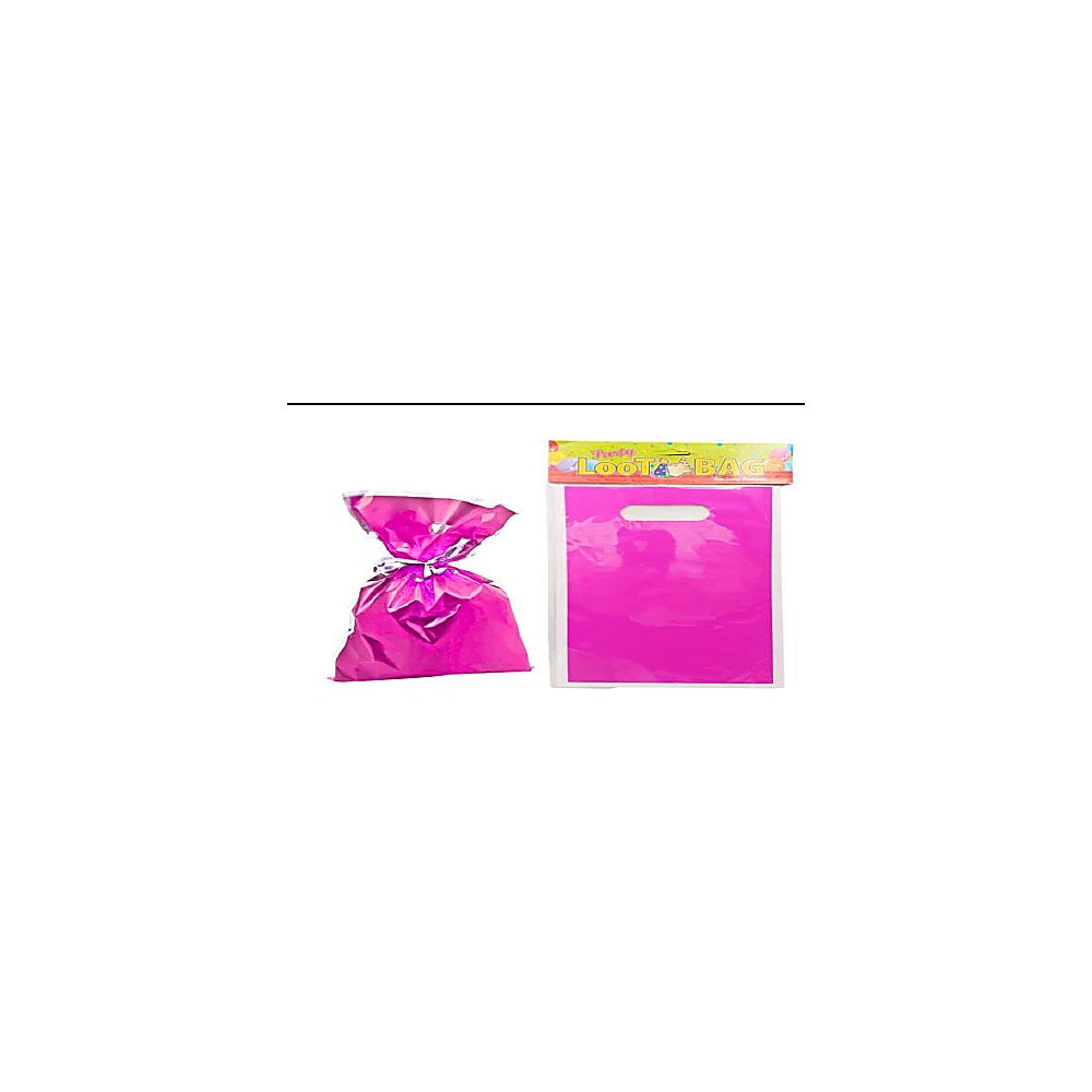 FUNDAS CUMPLEAÑOS 10PCS ROSA R4461-DP
