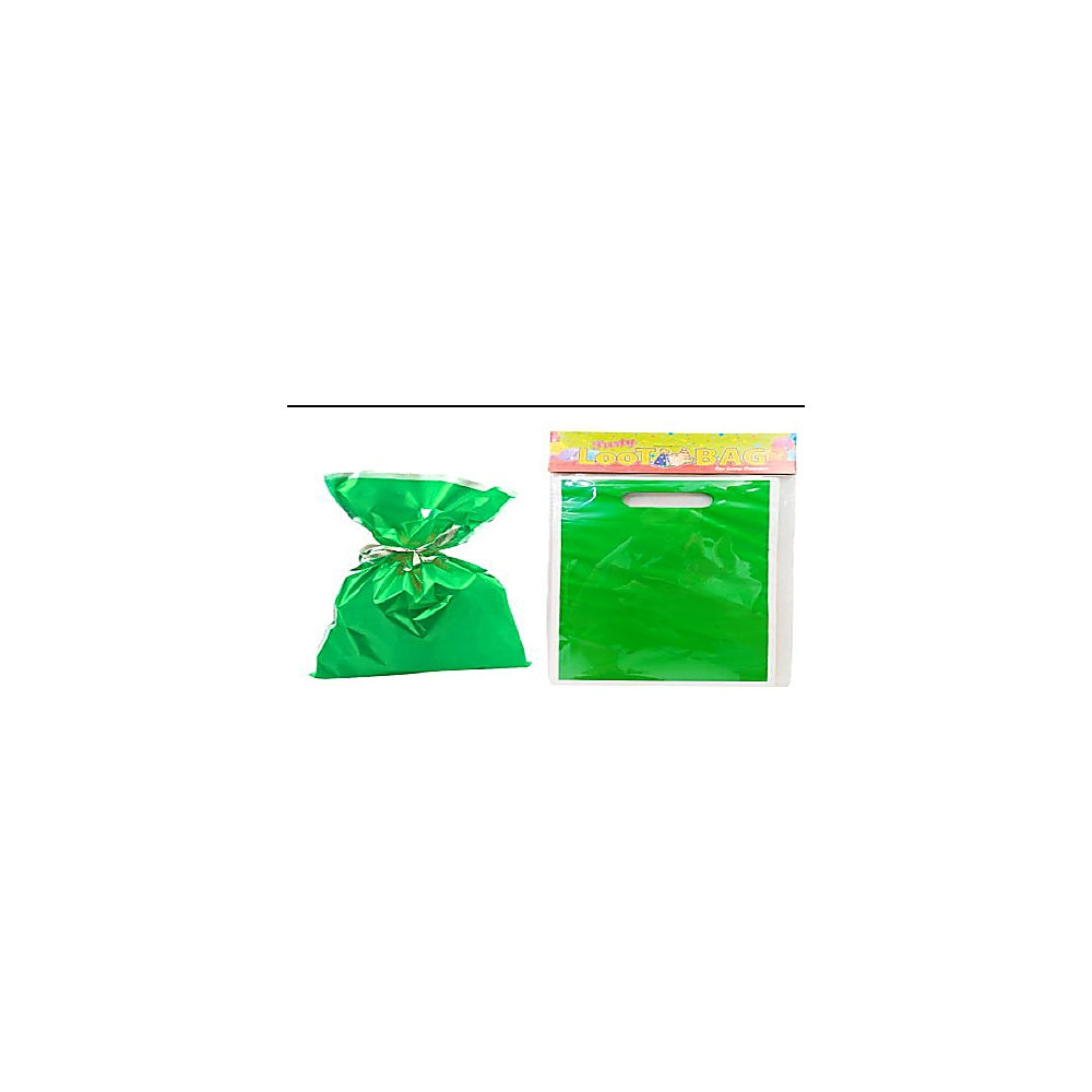 FUNDAS CUMPLEAÑOS 10PCS VERD R4461-G