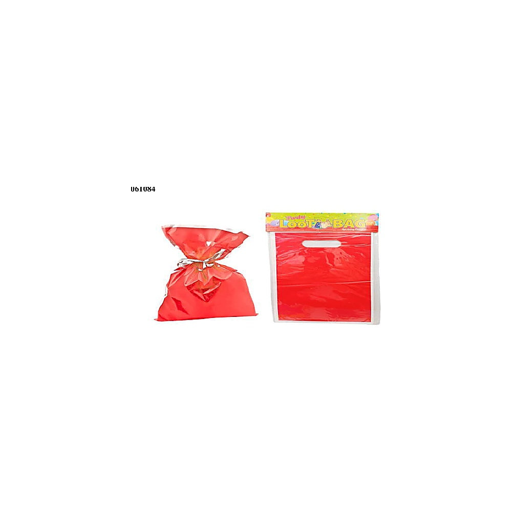 FUNDAS CUMPLEAÑOS 10PCS ROJO R4461-R