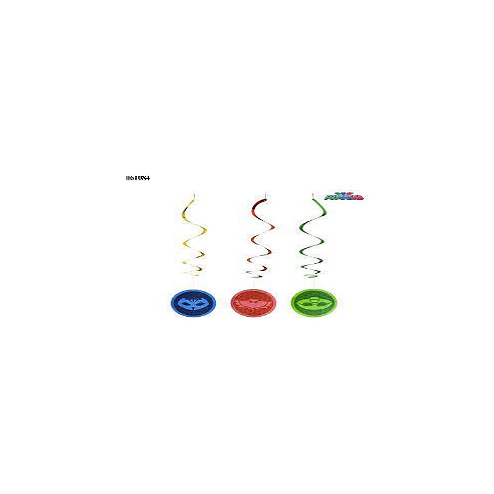 ADORNO CUMPLEAÑO 3PCS PJMAS XPG-PJ-R015