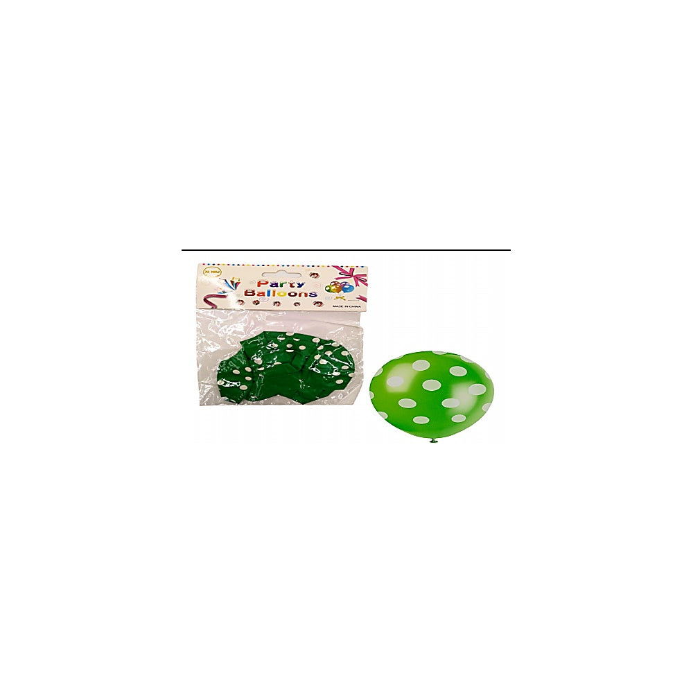 VEJIGA 12PLG 6PCS PUNTOS VERDE R3893-DG