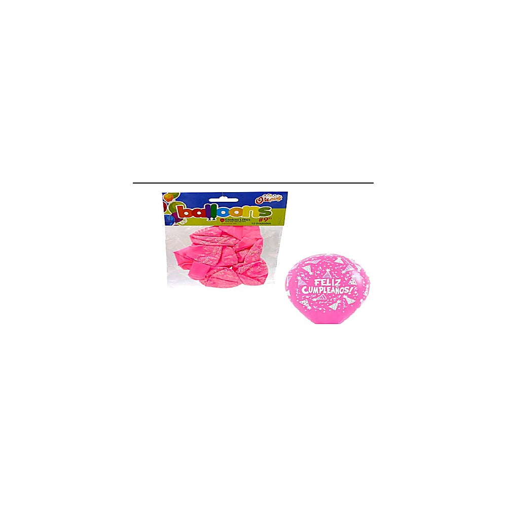 VEJIGAS 12PLG 6PCS FELIZ CUMPLE R3910-P