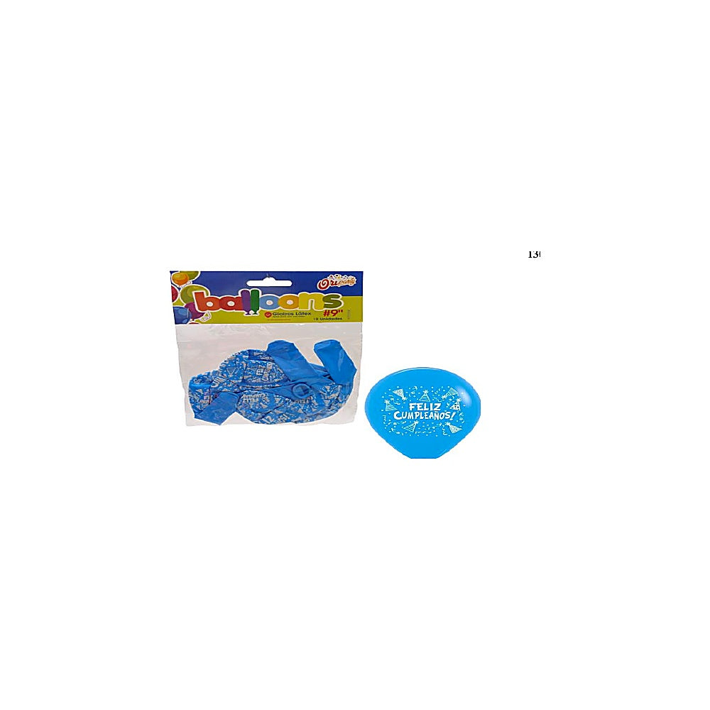 VEJIGAS 12PLG 6PCS FELIZ CUMPLE R3910-LB