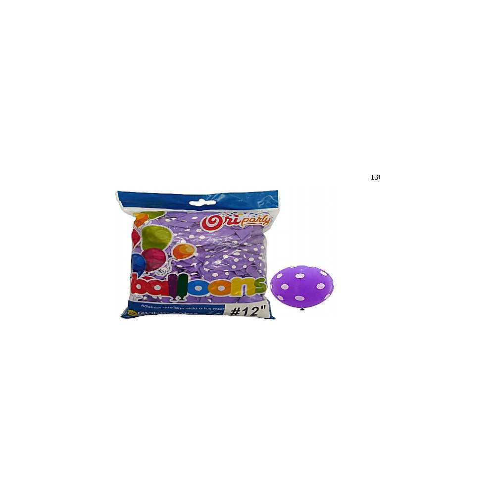VEJIGA 12PLG ORIPARTY 144PCS PU R3891-PU