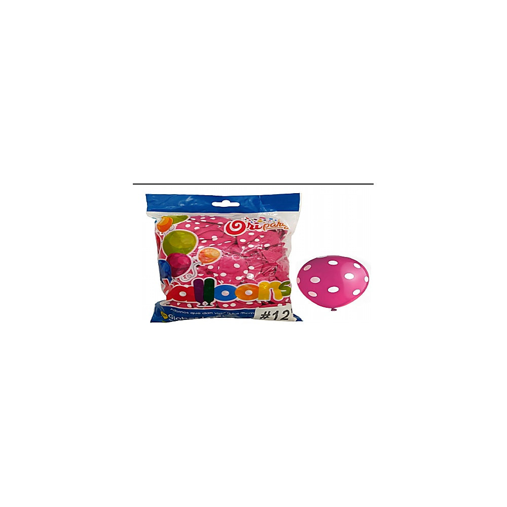 VEJIGA 12PLG ORIPARTY 144PCS PU R3891-DP