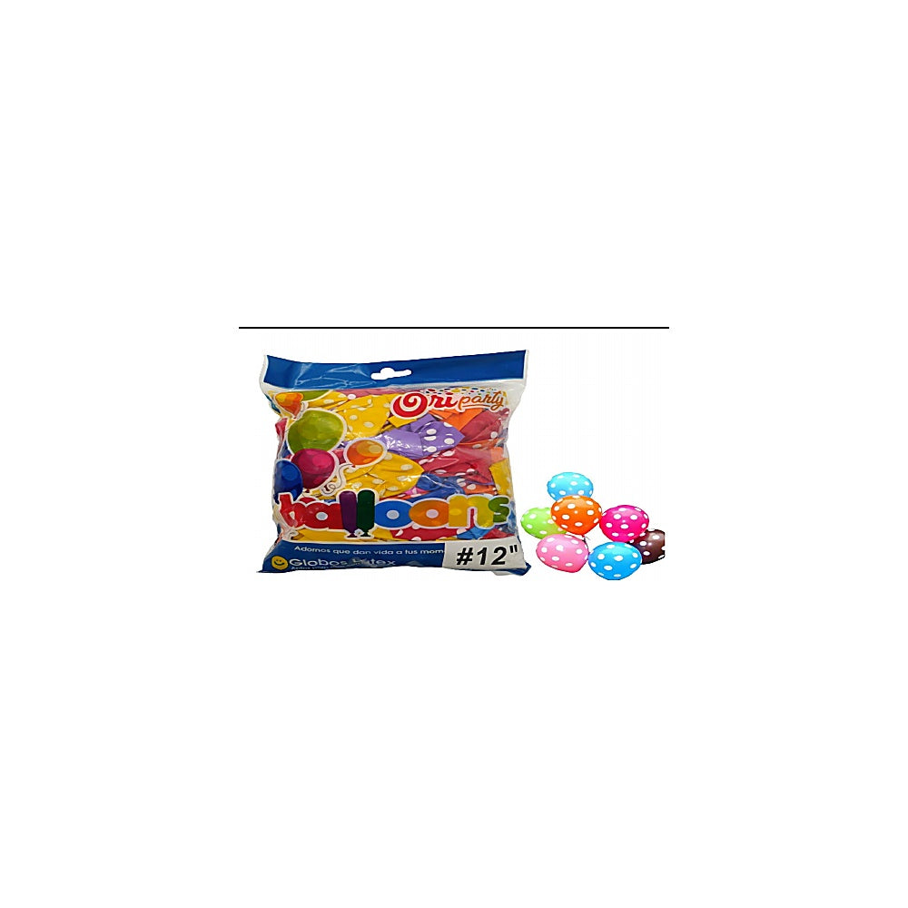 VEJIGA 12PLG ORIPARTY 144PCS PU R3891-MIX