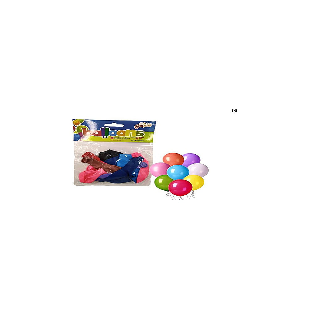 VEJIGAS 9PLG ORIPARTY 12PCS SU ORI3884-MIX